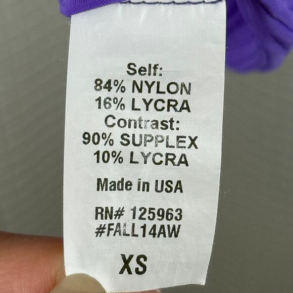 Beyond Yoga Purple Padded Shelf Bra Racerback Workout Active Tank Top - XS - Picture 4 of 4